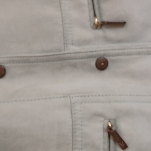 Fuchs Schmitt artica light green short soft jacket lined 5 snaps zipped - Picture 4 of 12